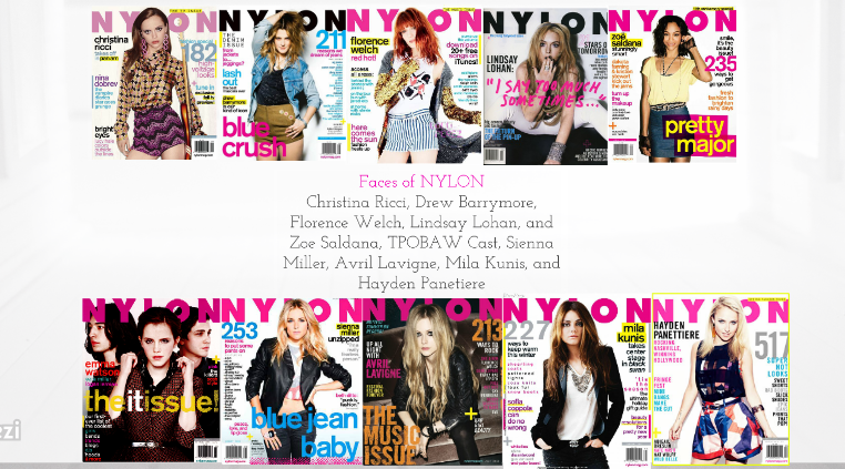 Lindsay And Nylon Magazine Click